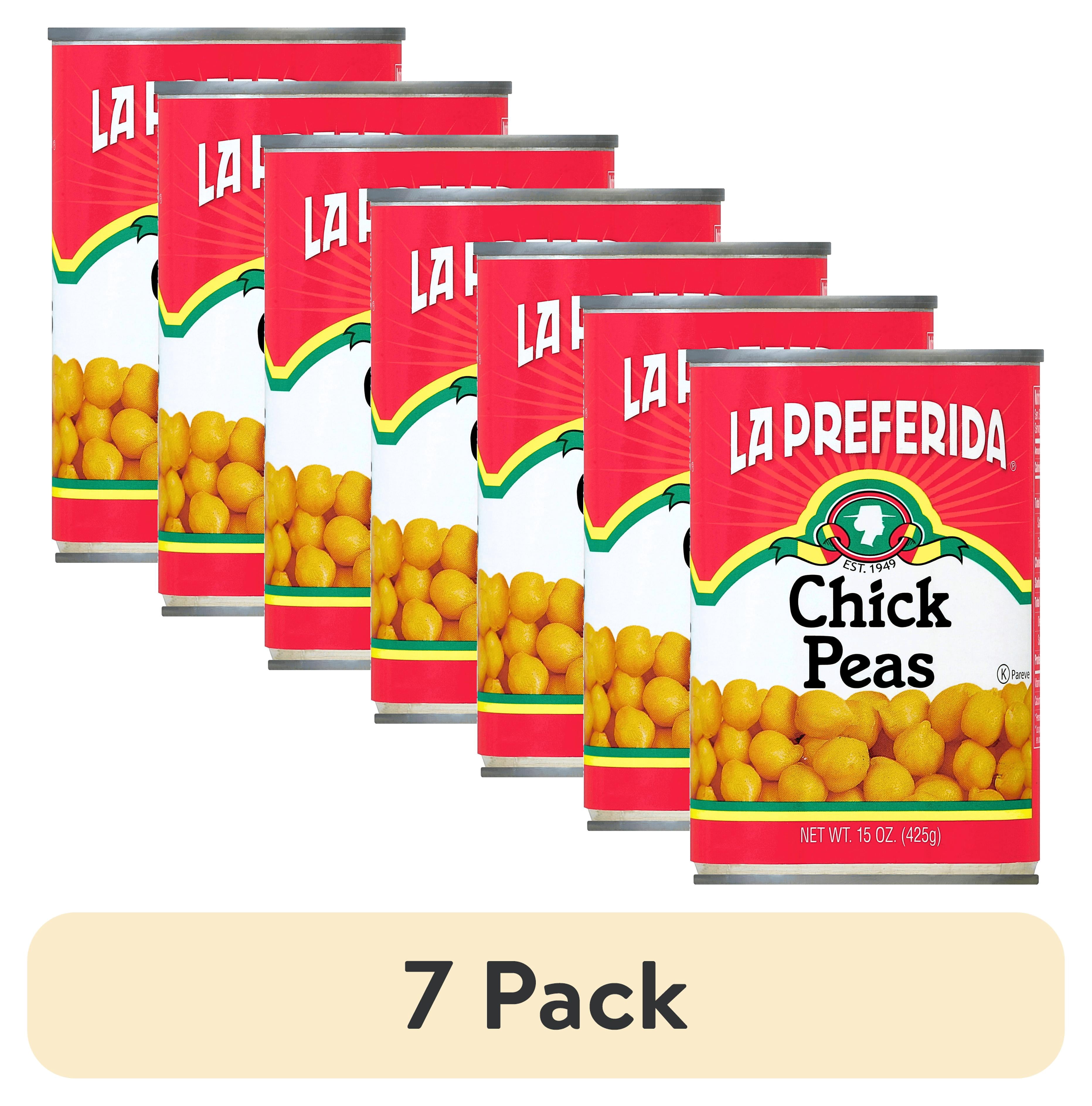 (7 pack) La Preferida Chick Peas, Canned Vegetables, 15 oz