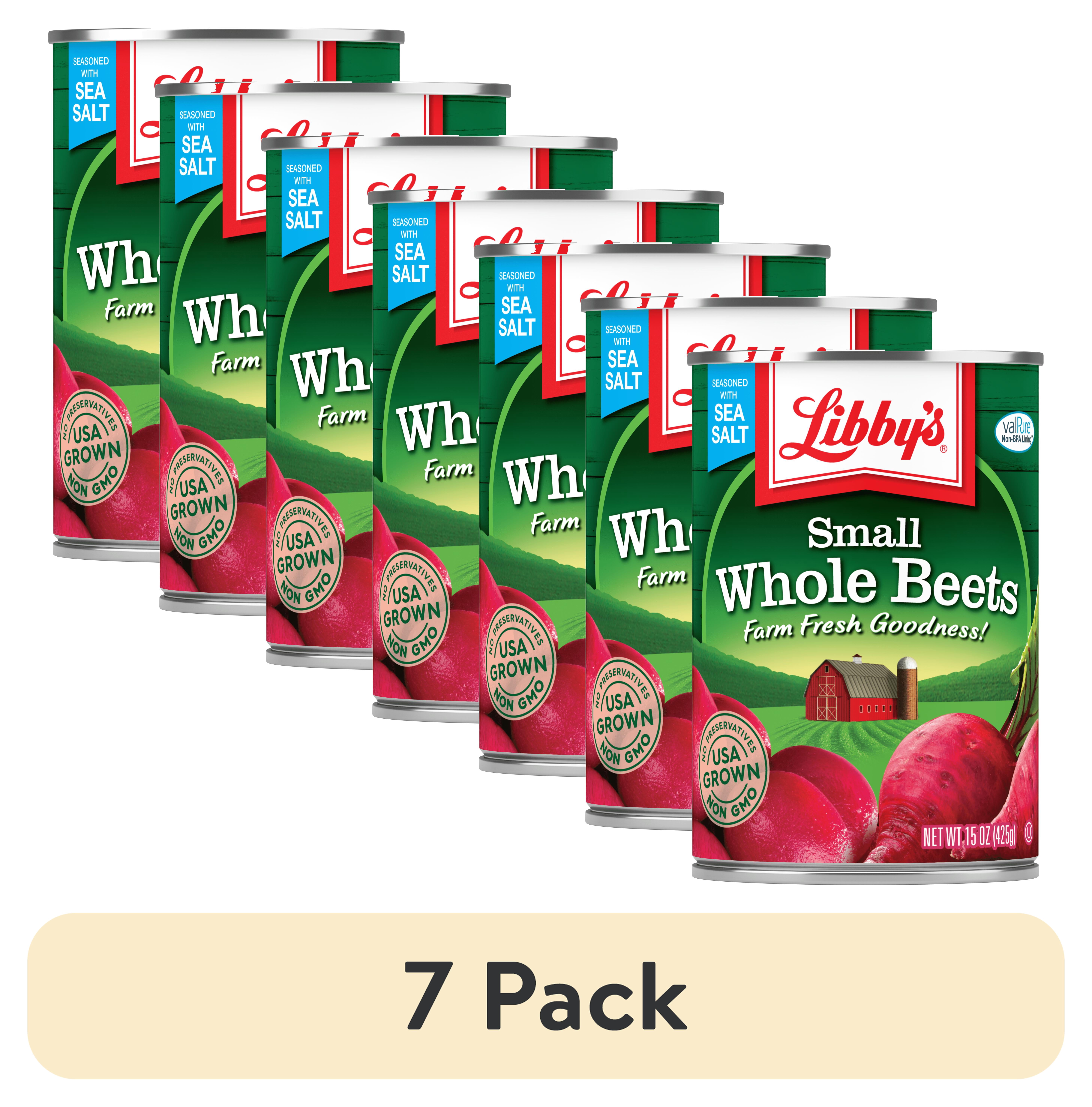 (7 pack) Libby's® Small Whole Beets 15 oz. Can
