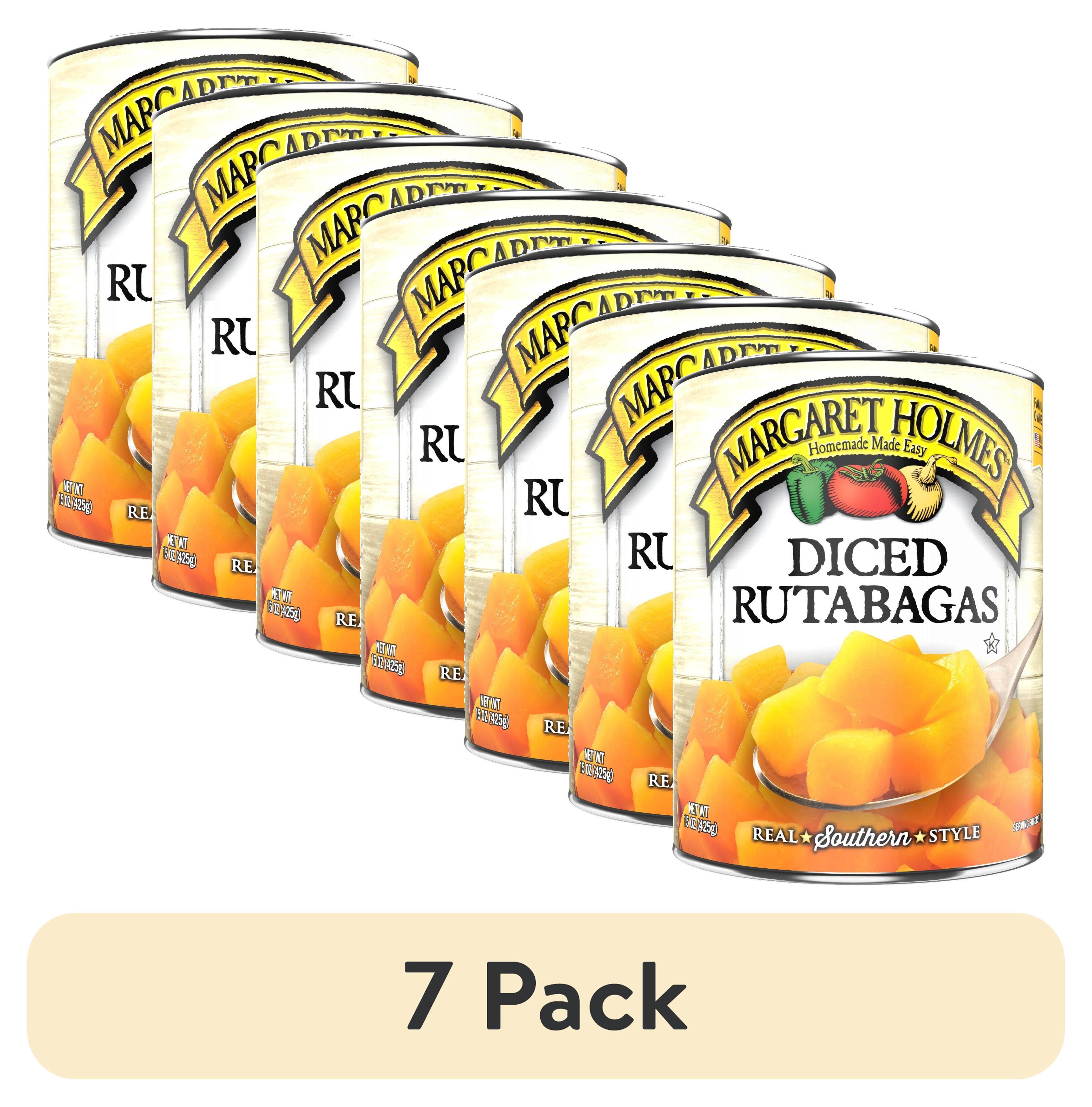 (7 pack) Margaret Holmes Diced Rutabagas, 14.5 oz