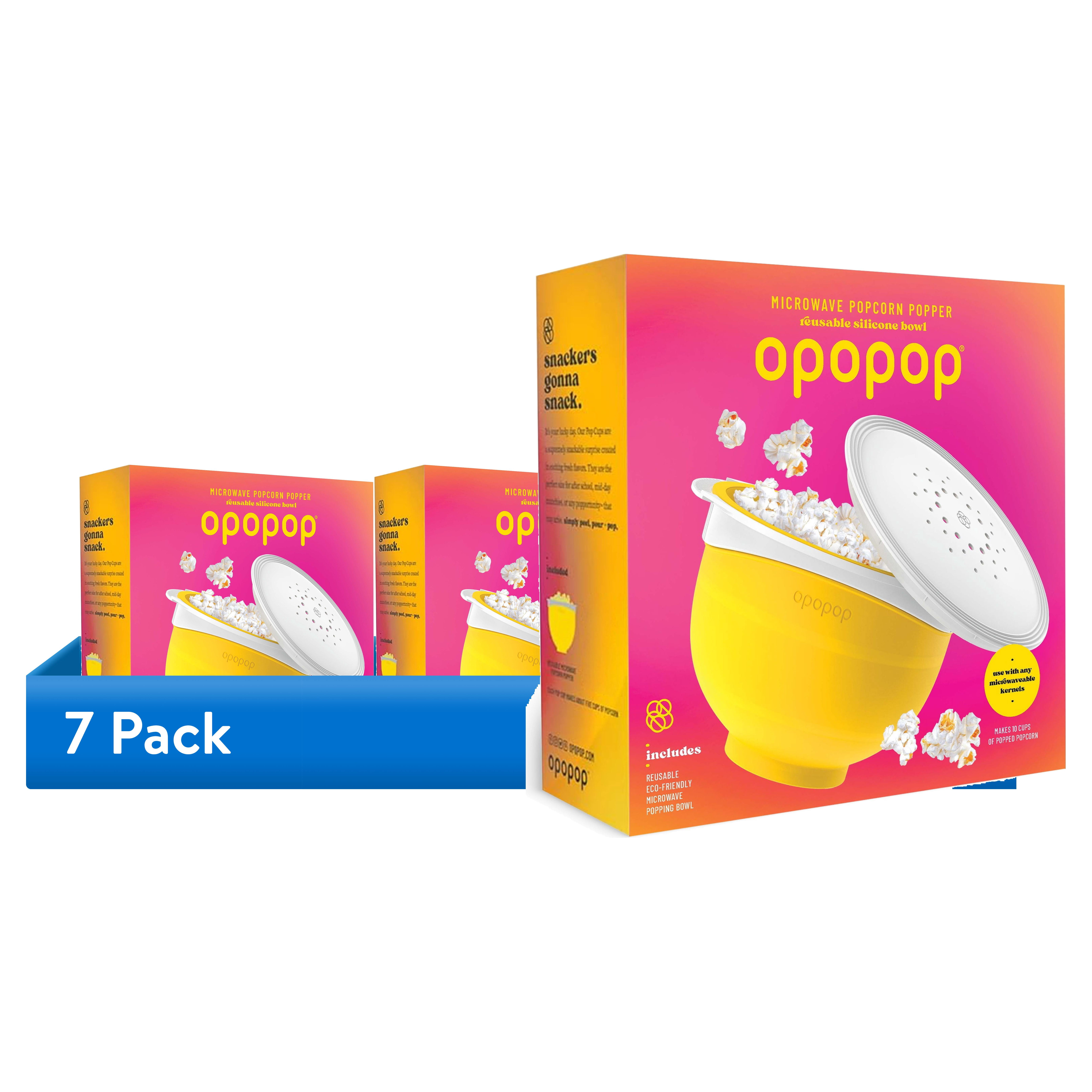 (7 pack) Opopop Microwave Popcorn Popper