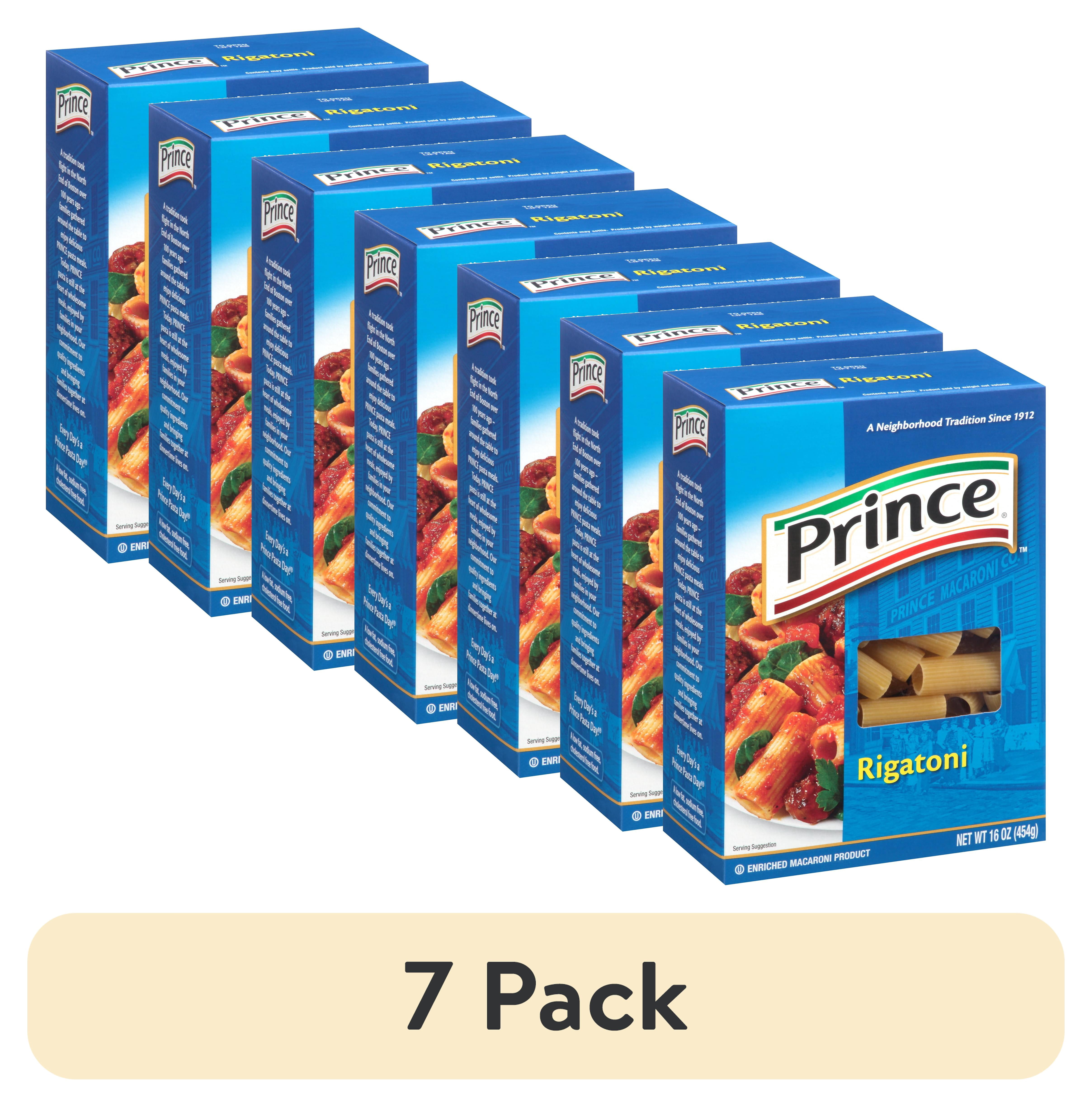 (7 pack) Prince Rigatoni Pasta, 16-Ounce Box