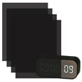 thumbnail image 1 of 7 pc Rectangle PET LED Light Blocking Stickers LED Covers Blackout Stickers Light Dimming LED Filters for Routers Clocks and Electrical Appliances Black 170x130x0.1mm, 1 of 6