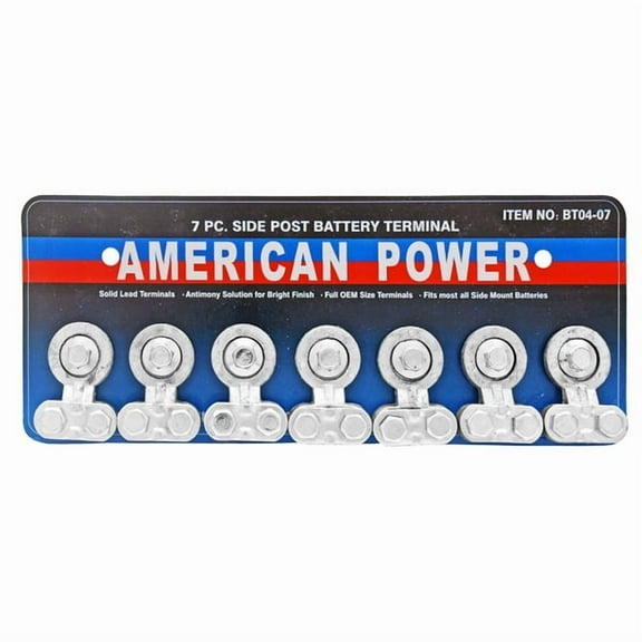 7-pc. Side Post Battery Terminal