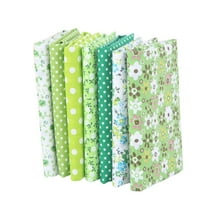 7 pcs 10 x 10 inches (25cmx25cm) Cotton Craft Fabric Bundle Squares Patchwork Lint DIY Sewing Scrapbooking Quilting Dot Pattern Artcraft