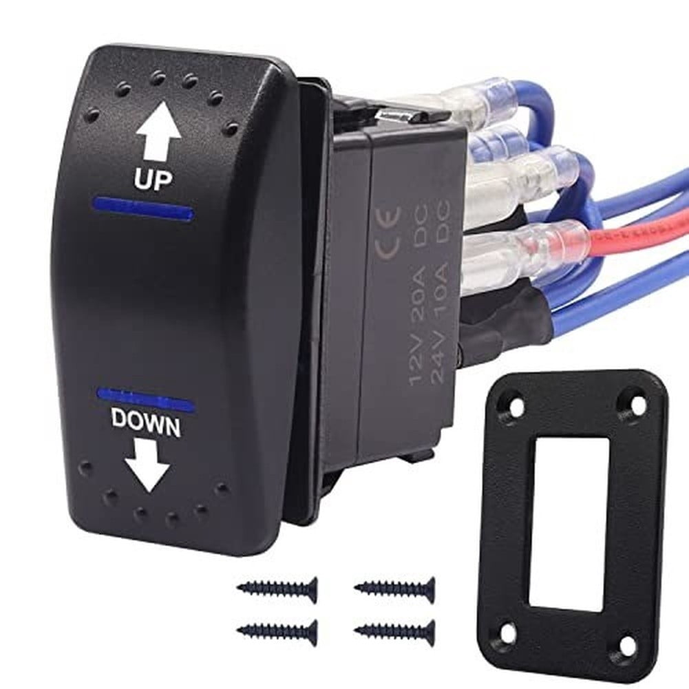 7-pin rocker switch panel for automotive vehicle and marine ...