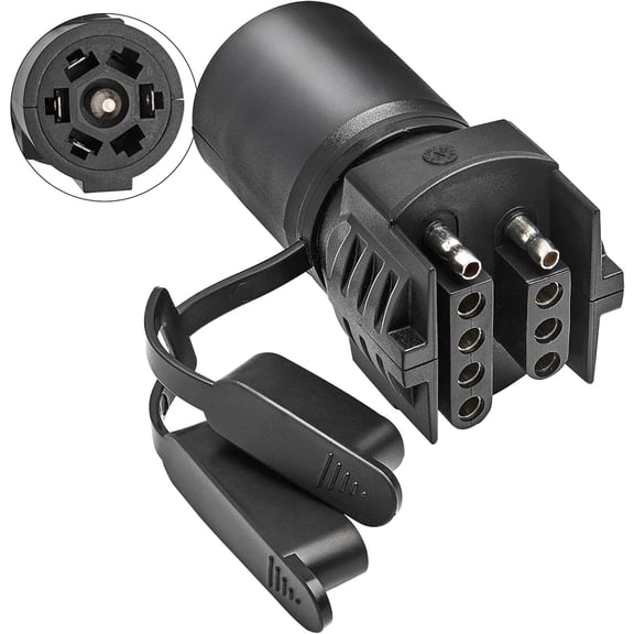 7 to 4 & 5 Pin Trailer Adapter, 2-in-1 Design