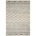 thumbnail image 1 of 7â€™ x 10â€™ Ivory and Gray Geometric Area Rug, 1 of 5