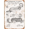 thumbnail image 1 of 7 x 10 METAL SIGN - 1871 Creepy Creeping Baby Doll Patent - Vintage Rusty Look, 1 of 2