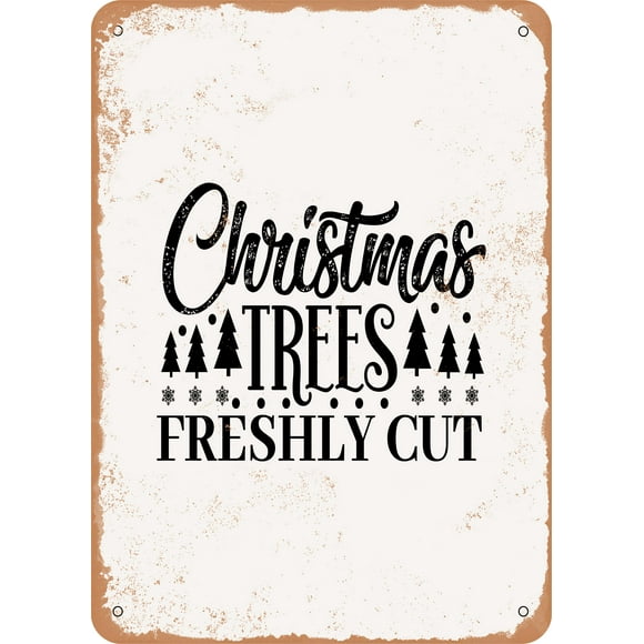 Fresh Cut Christmas Trees Sign