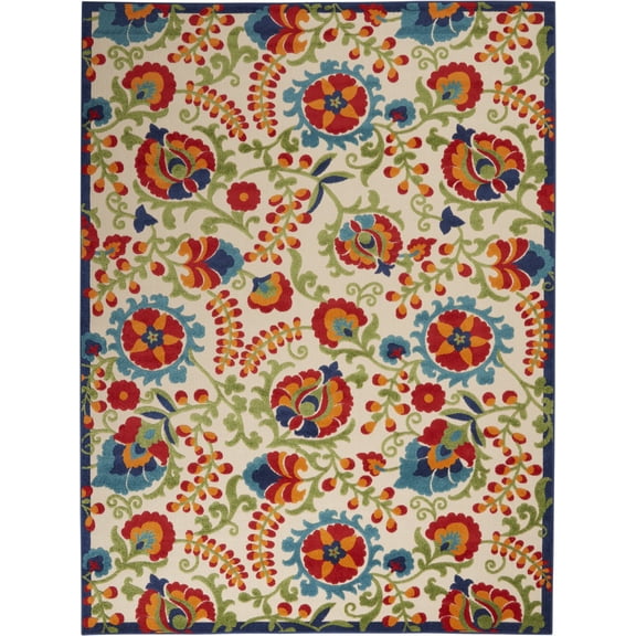 7’ x 10’ Mediterra Indoor Outdoor Area Rug