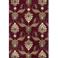 thumbnail image 1 of 7' x 10'  Polypropylene Red Area Rug, 1 of 3