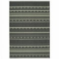 thumbnail image 1 of 7 x 10 ft. Black Ivory Machine Woven Geometric Indoor Area Rug, 1 of 1