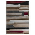 thumbnail image 1 of 7 x 10 ft. Brown Abstract Rectangle Area Rug - Brown - 7 x 10 ft., 1 of 1