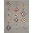 thumbnail image 1 of 7 x 10 ft. Gray & Multi Color Geometric Area Rug, 1 of 1