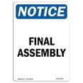 thumbnail image 1 of 7 x 10 in. OSHA Notice Sign - Final Assembly, 1 of 1
