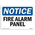 thumbnail image 1 of 7 x 10 in. OSHA Notice Sign - Fire Alarm Panels, 1 of 1