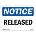 thumbnail image 1 of 7 x 10 in. OSHA Notice Sign - Released, 1 of 1