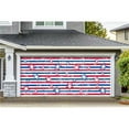 thumbnail image 1 of 7 x 16 ft. Stars & Stripes Patriotic Door Mural Sign Car Garage Banner Decor, Multi Color, 1 of 1