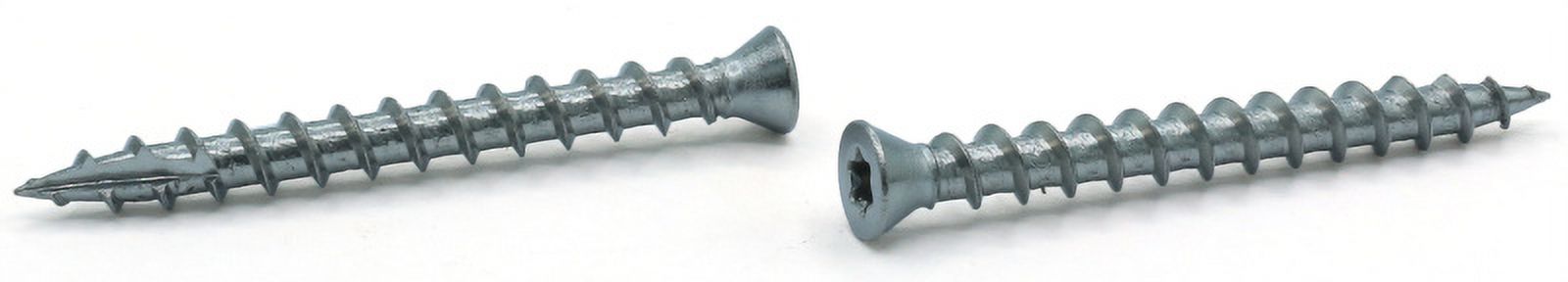 #7 x 2 1/4" Fine Drywall Screws / Six-Lobe (TorxÂ®) / Trim Head / 18-8 Stainless Steel / Type 17 Point - 2500 Piece Carton