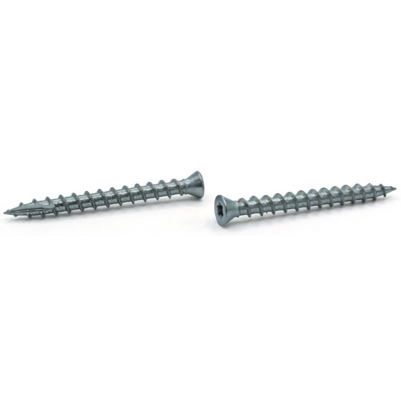 #7 x 2 1/4" Fine Drywall Screws / Six-Lobe (Torx) / Trim Head / 18-8 Stainless Steel / Type 17 Point - 2500 Piece Carton