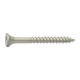 thumbnail image 1 of #7 x 2" Silver Ruspert Coated Steel Square Drive Bugle Head Deckselect Deck Screws DKSBS-078, 1 of 1