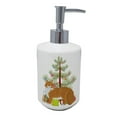 thumbnail image 1 of 7 x 3.5 in. Unisex Maine Coon No.1 Cat Merry Christmas Ceramic Soap Dispenser, 1 of 1
