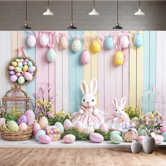 7 x 5 ft Luxurious Photography Backdrop, Luxury Geometric 1920s Black and Gold Happy Birthday Party Background Backdrop Banner for Photography or 20's Bday Party Decoration