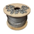 thumbnail image 2 of Groove Industrial 1/16″ Galvanized Aircraft Cable – 7x7 Wire Rope, 5000 Feet Spool 2 of 2