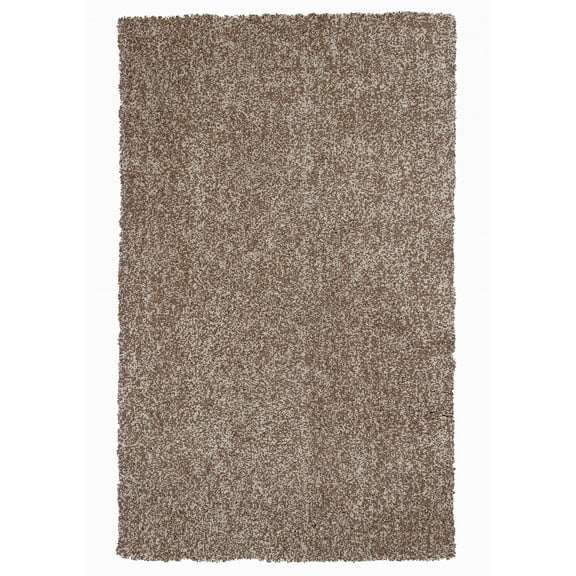 7' x 9'  Polyester Beige Heather Area Rug