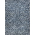 thumbnail image 1 of 7' x 9'  Polyester Indigo or  Ivory  Heather Area Rug, 1 of 3