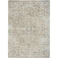 thumbnail image 1 of 7 x 9 ft. Beige Oriental Power Loom Washable Rectangle Area Rug - Beige - 7 x 9 ft., 1 of 1