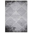 thumbnail image 1 of 7 x 9 ft. Matrix Geometric Area Rug, Gray, 1 of 1