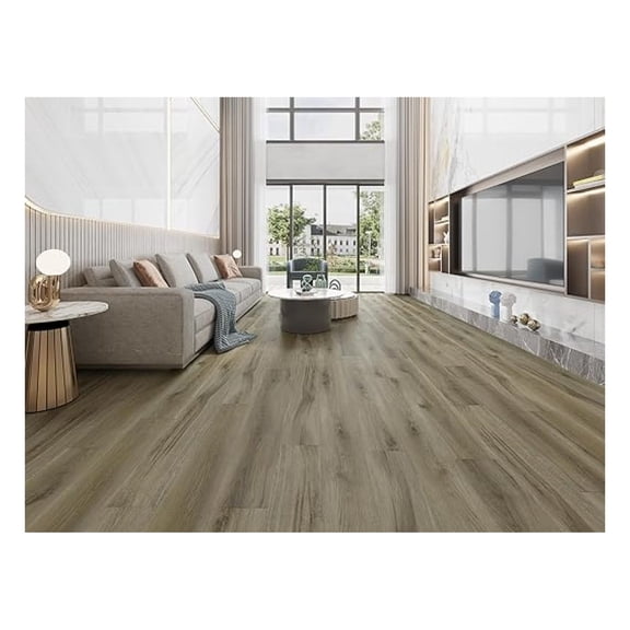 7 x inch Luxury Vinyl Flooring Click Lock Floating Floor, 23.9Square Feet, Edinburgh