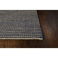 thumbnail image 1 of 7'x10' Blue Hand Woven Wool And Jute Indoor Area Rug, 1 of 5