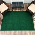 thumbnail image 1 of Koeckritz Rugs Emerald Green Indoor/Outdoor Area Rug, 7'x10', Lightweight & Durable, 1 of 6