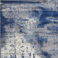 thumbnail image 1 of 7'x10' Ice Blue Machine Woven Abstract Indoor Area Rug, 1 of 2