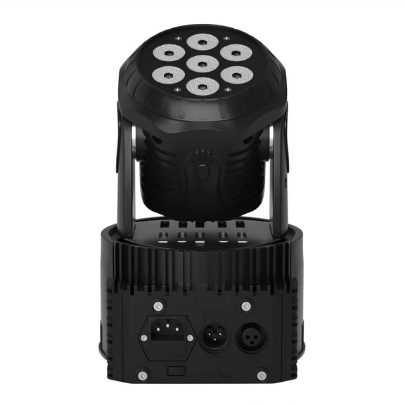 VIPQV DJ Lights Moving Head Light, 7x10W RGBW Sound Activated & DMX Lighting, Moving Head Lights for Stage Party Bar Disco Lighting, 1Pc