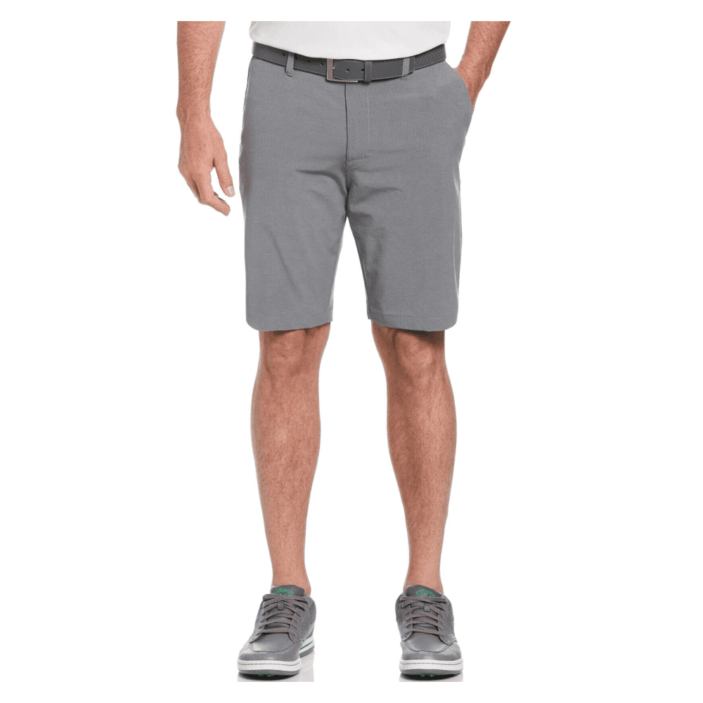 $70.00 Callaway Opti Dri Mens Golf Short, Dark Grey Heather, Size 38