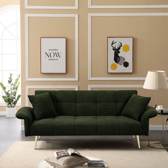 70.1" Sofa Bed with Foam Main Material / Adjustable for Various Situations