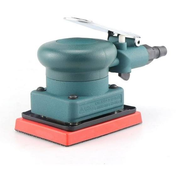 70 * 100mm Flanging Chassis Pneumatic Square Chassis Sanding Machine Adjustable Speed Sander Grinding Polishing Tool ,Easy Operation