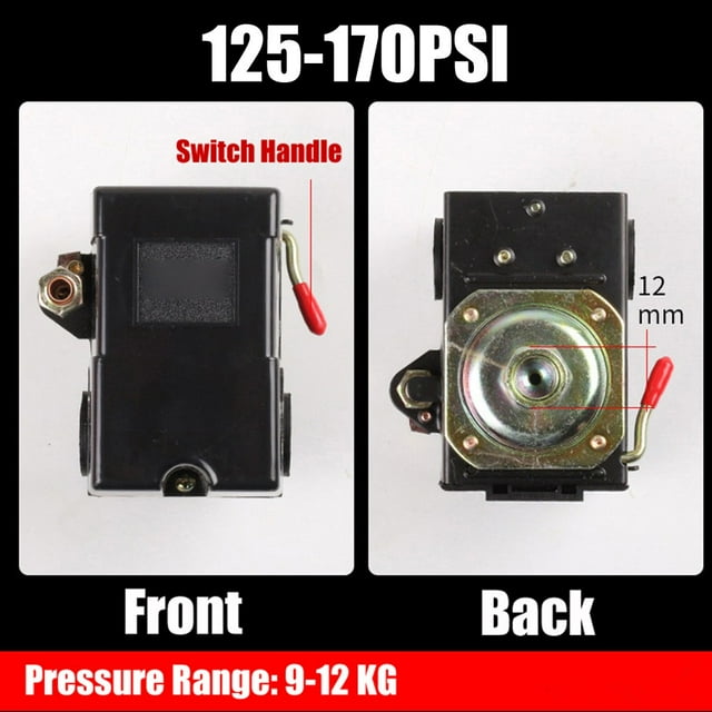 70110Psi Pressure Switch Air Compressor Pump Control Valve Pressure