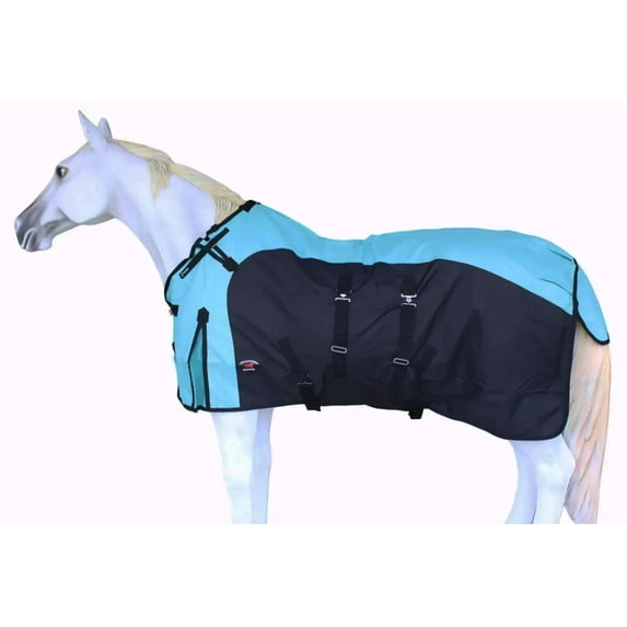 70" 1200D Turnout Waterproof Rain Horse SHEET Light Winter Blanket 387B