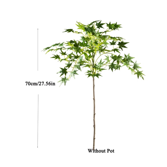 70-140cm Artificial Maple Tree Fake Japanese Plants Tall Maple Branch Silk Chicken Claw Maple Leafs For Home Garden Room Decor