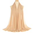 thumbnail image 1 of 70*180cm Chiffon Hijab Shawls Scarf Women Solid Color Head Wraps Scarves Ladies Foulard Femme Veil, 1 of 7