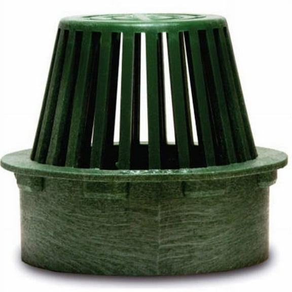 70 3 in. Green Flat Top Structural Foam Polyolefin Atrium Grate