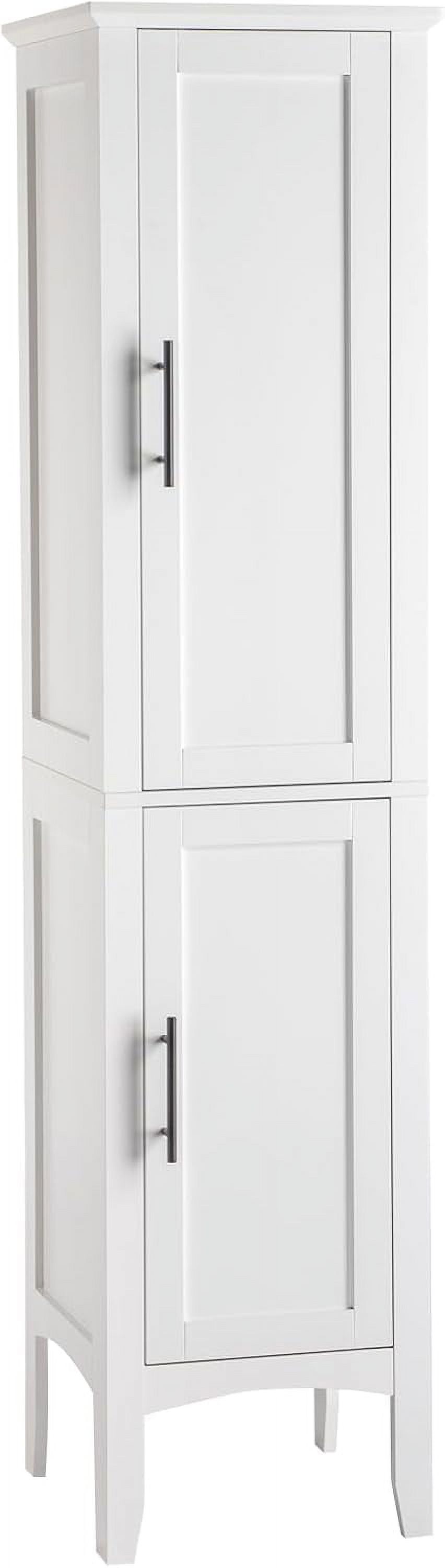 70" Tall Bathroom Cabinet Narrow Floor Cabinet Free Standing Tower ...