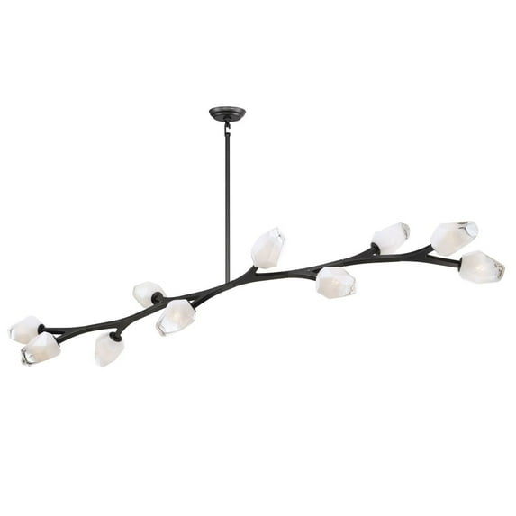 ET2 Blossom 10-Light LED Pendant - Black - E32797-93BK