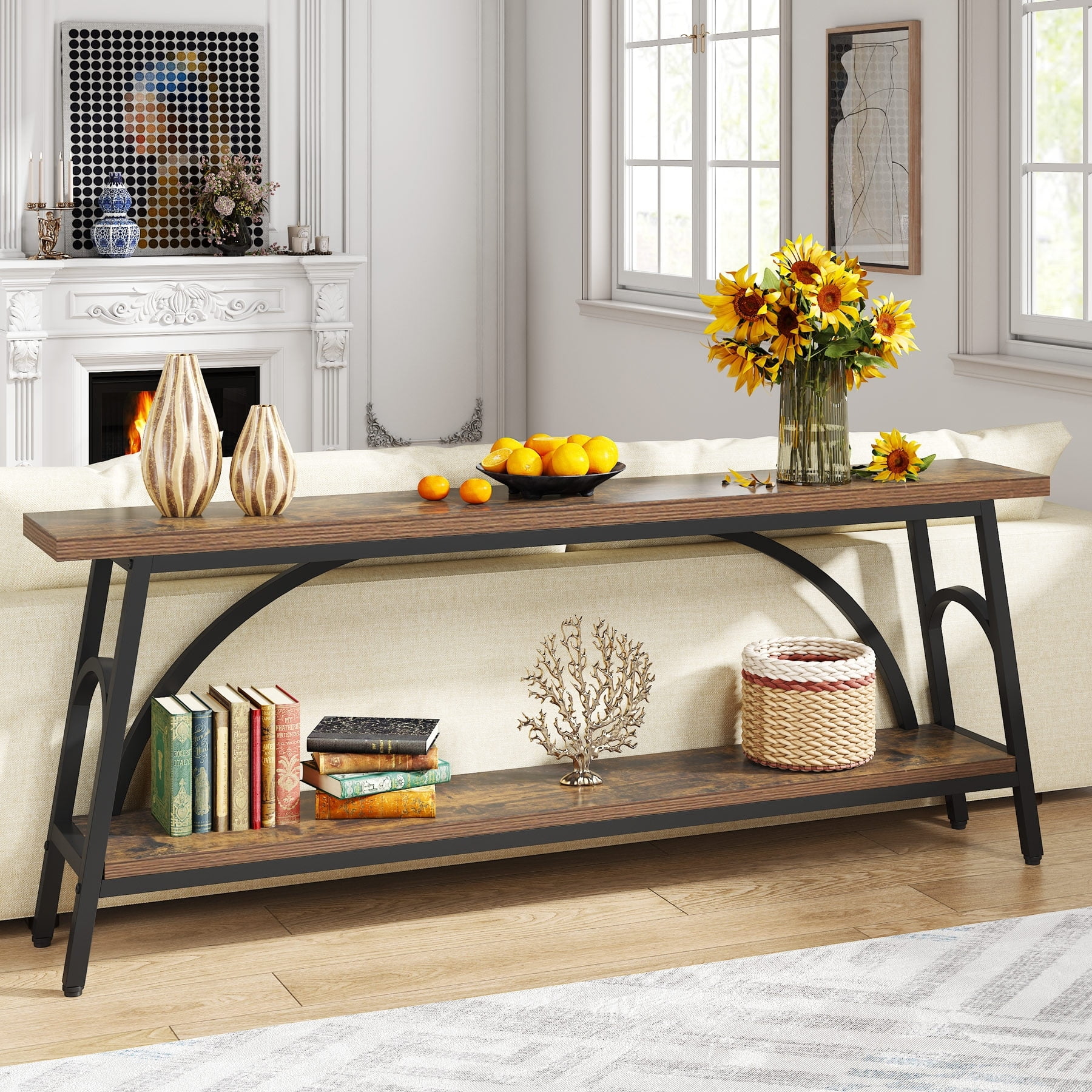 8 Foot Long Console Table The Custom Classic Japanese Console Table