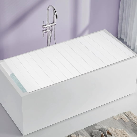 70.87*31.5 Helpful Assistant Modern White Rectangular PVC Foldable Bathtub Cover for Hotels, Homes