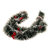 70.87Inch Tinsel Christmas Garland for Tree Decorations-Metallic Twist Shiny Xmas Garland,for Home Party Supplies, DIY Christmas Decor for Fireplace Mantel,Stairs Railing and Festive Celebrations